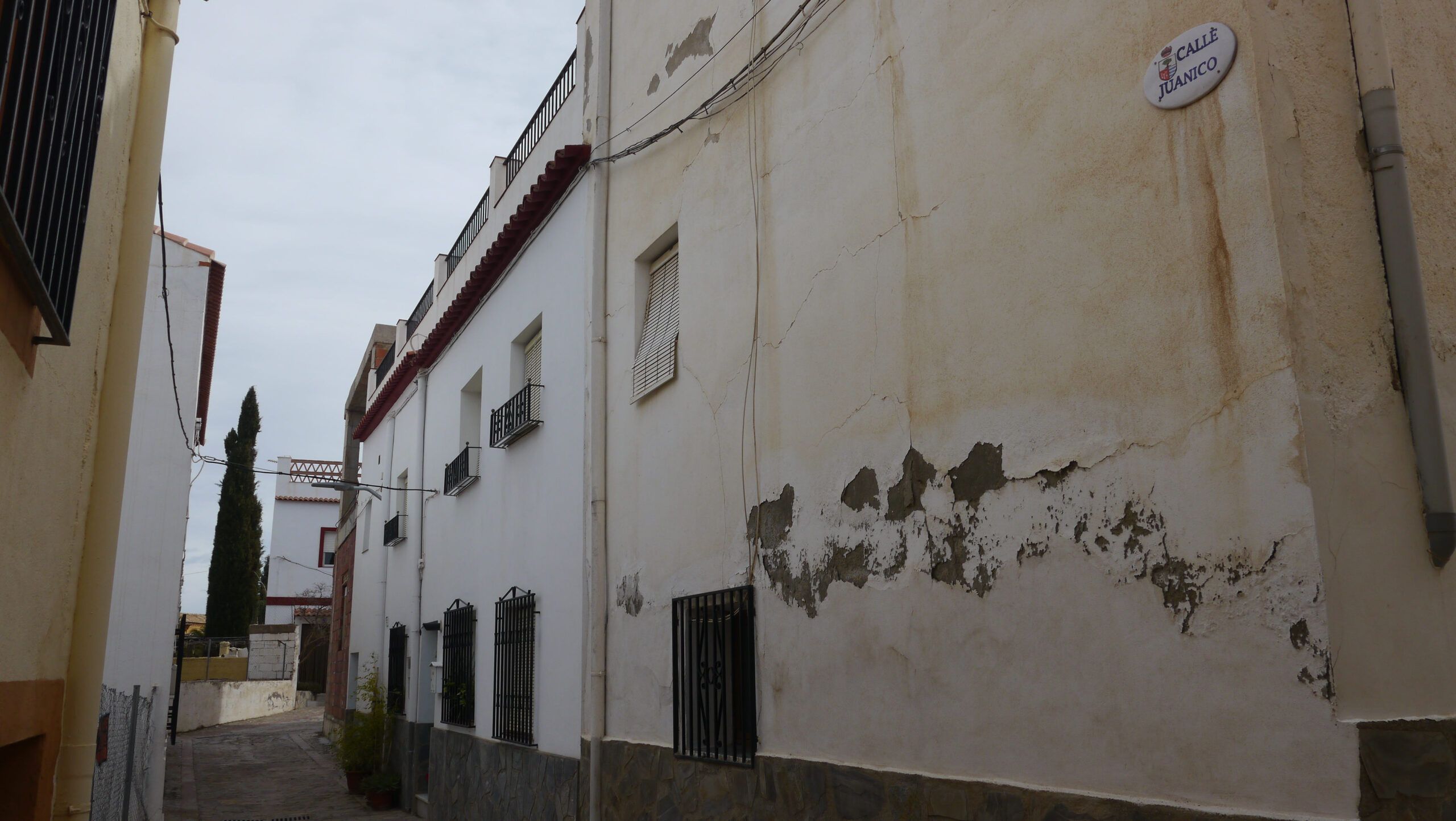 Calle Juanico (Fondón, Almeria) donde nació Josefina Samper